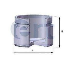 Поршень, корпус скоби гальма ERT 150267-C
