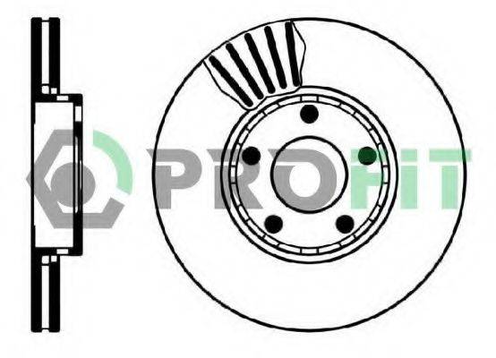 гальмівний диск PROFIT 5010-0320