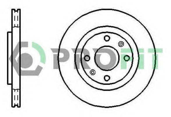 гальмівний диск PROFIT 5010-1140