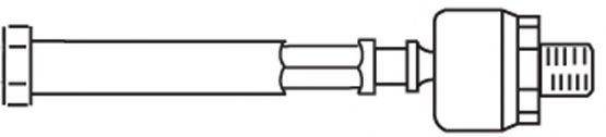 Осьовий шарнір, рульова тяга FRAP 1655