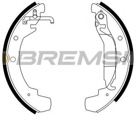 Комплект гальмівних колодок BREMSI GF0548