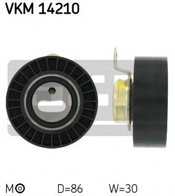 Натяжний ролик, ремінь ГРМ SKF VKM 14210