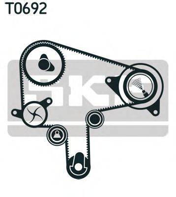 Водяний насос + комплект зубчастого ременя SKF VKMC 94920-1