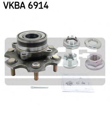 Комплект підшипника ступиці колеса SKF VKBA 6914