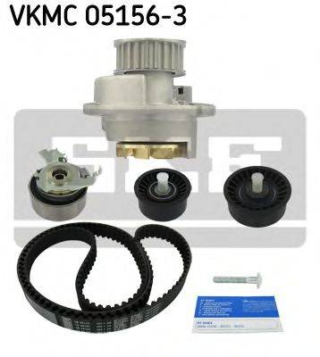 Водяний насос + комплект зубчастого ременя SKF VKMC 05156-3