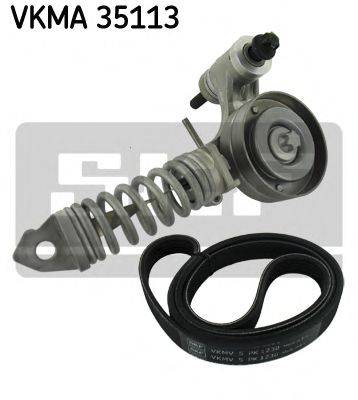 Полікліновий ремінний комплект SKF VKMA 35113