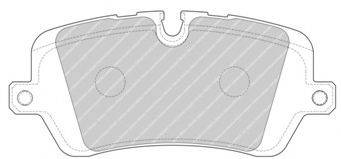 Комплект гальмівних колодок, дискове гальмо FERODO FDB4678