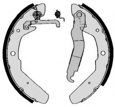 Комплект гальмівних колодок BREMBO S 85 517