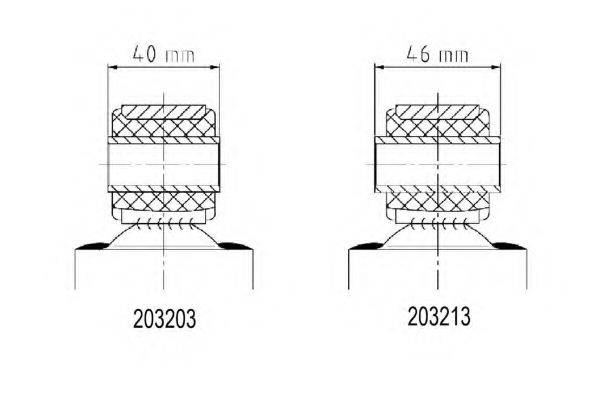 Амортизатор AL-KO 203213